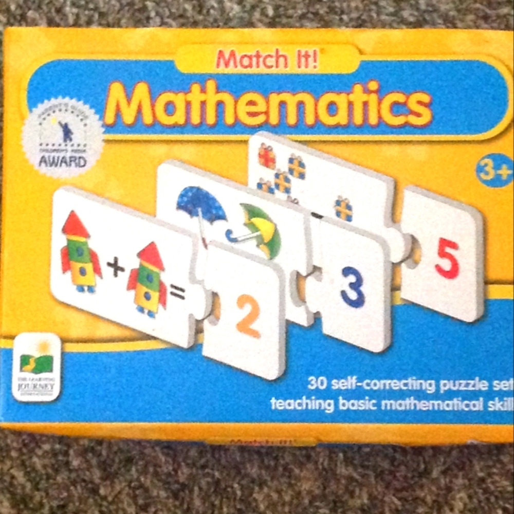*MATHEMATICS* Match it Puzzle set